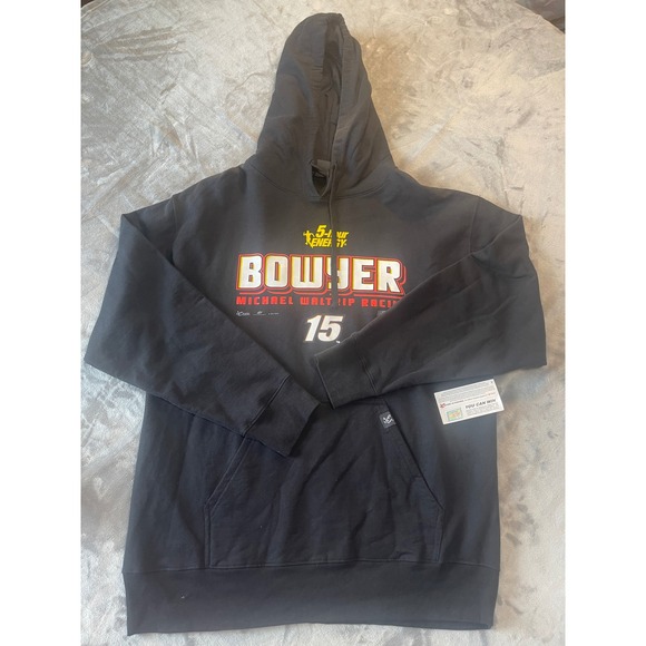 Chase Elliott NASCAR Hoodie Mens Black 5 Hour Energy Bowman 15 Racing Large - Picture 1 of 9